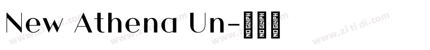 New Athena Un字体转换